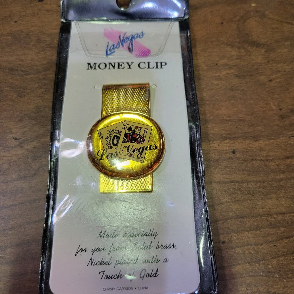 VINTAGE LAS VEGAS MONEY CLIP
